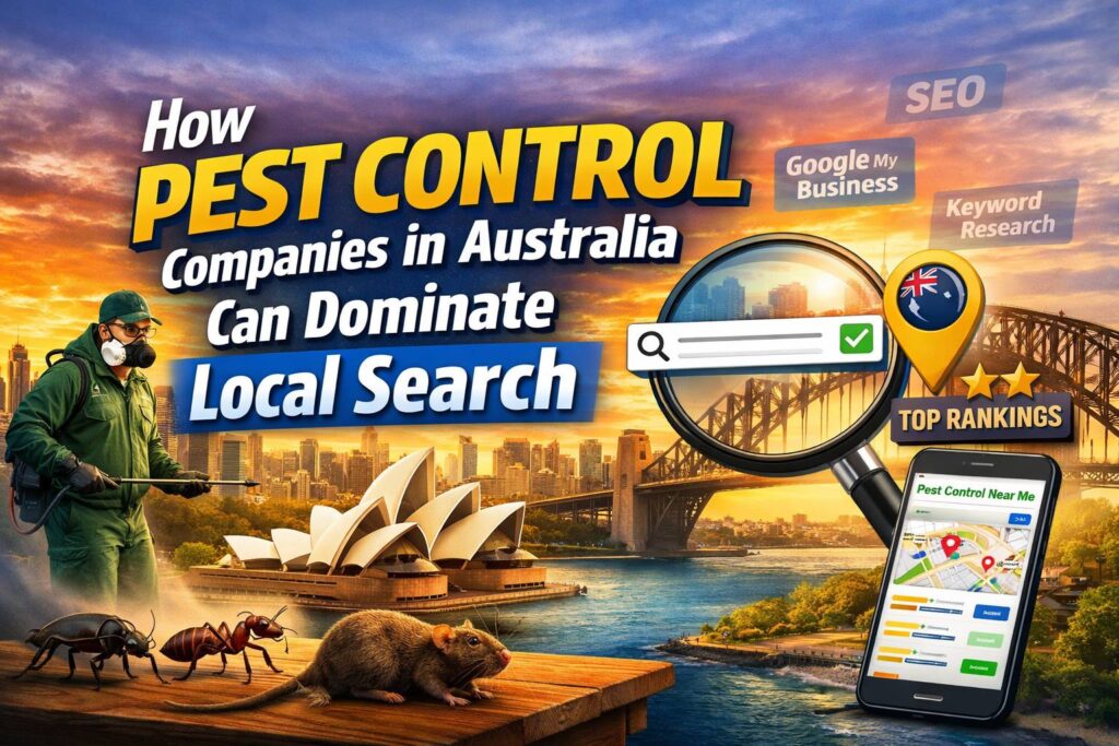How Pest Control Companies in Australia Can Dominate Local Search