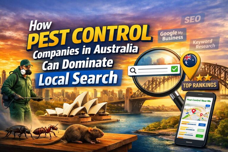 How Pest Control Companies in Australia Can Dominate Local Search